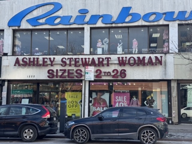 Ashley Stewart Bedford Stuyvesant storefront