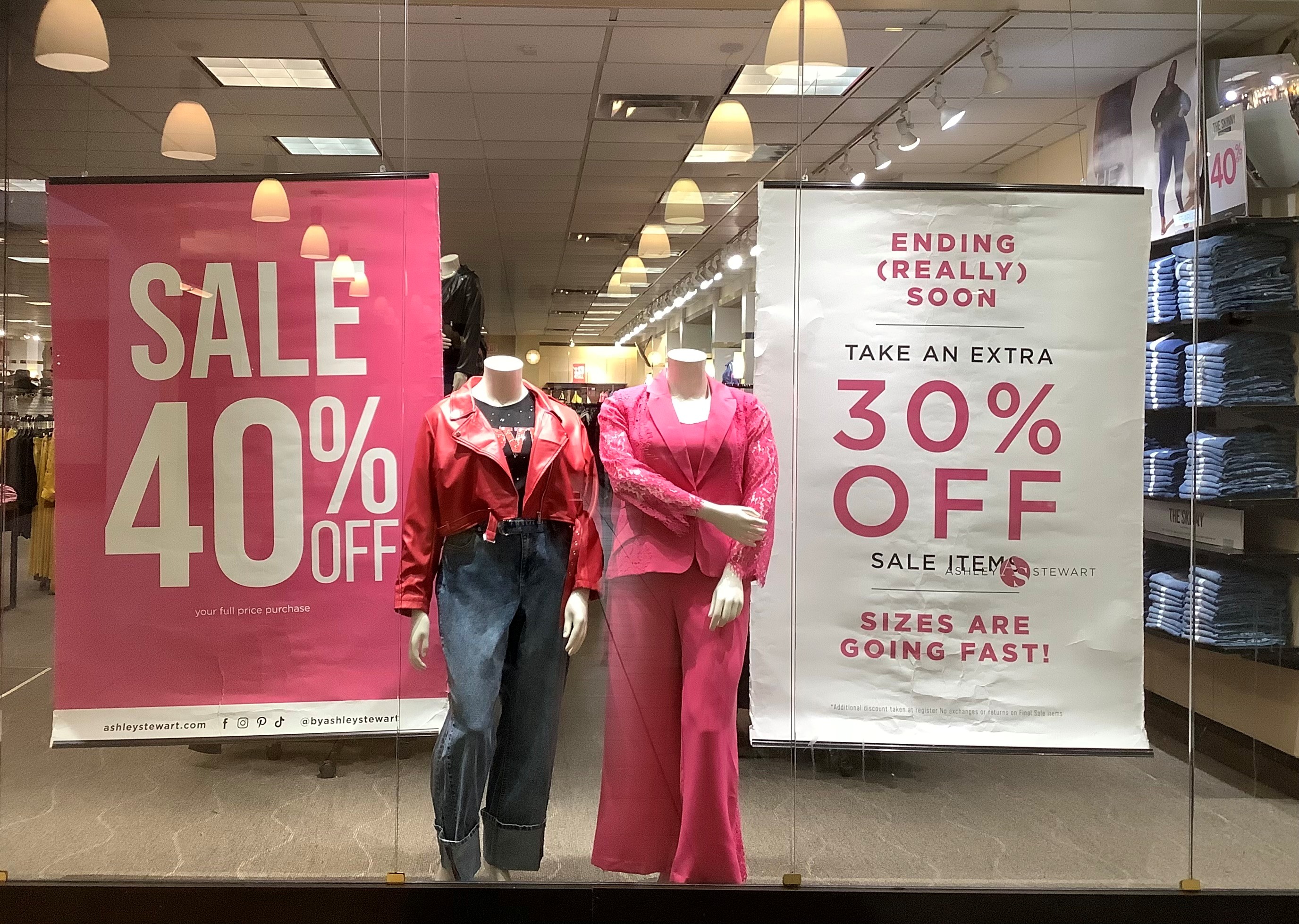 Ashley Stewart Mondawmin Mall storefront
