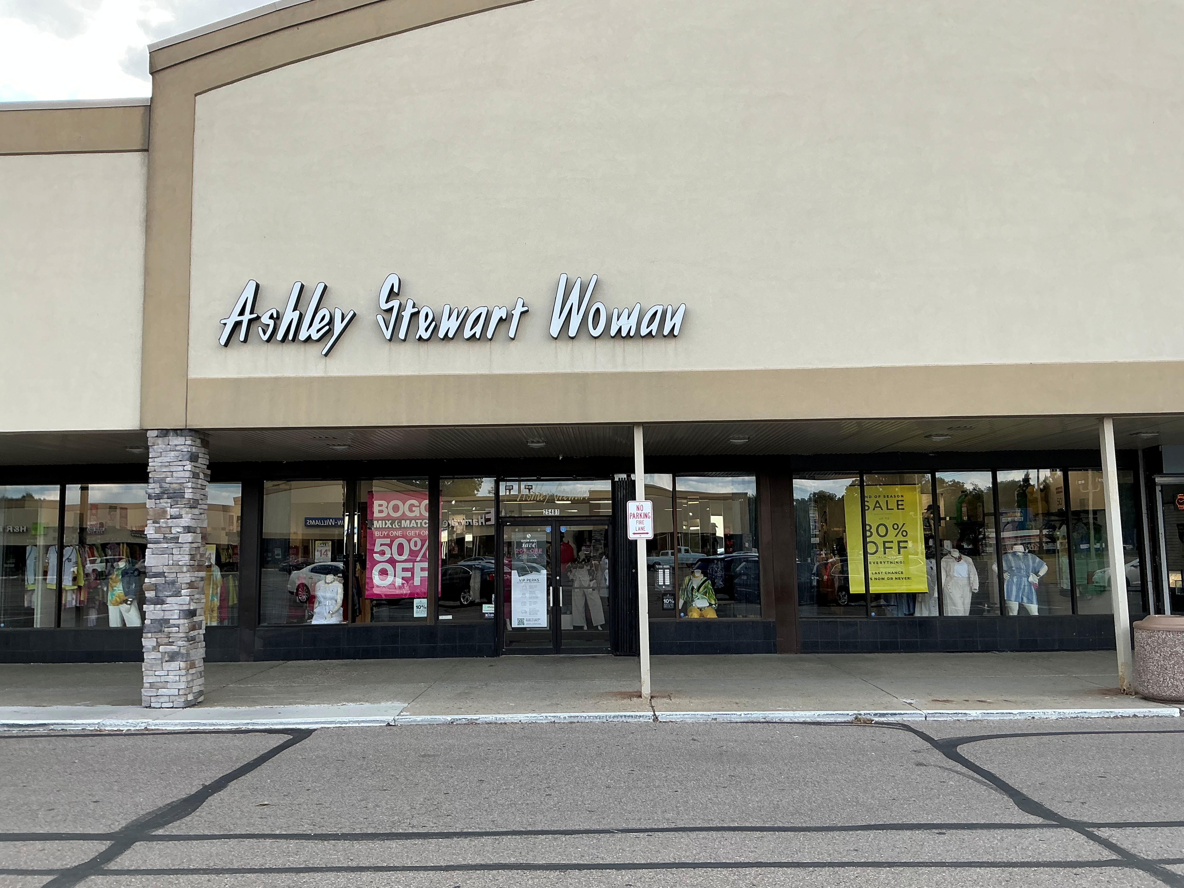 Ashley Stewart Redford Oaks S.C. storefront