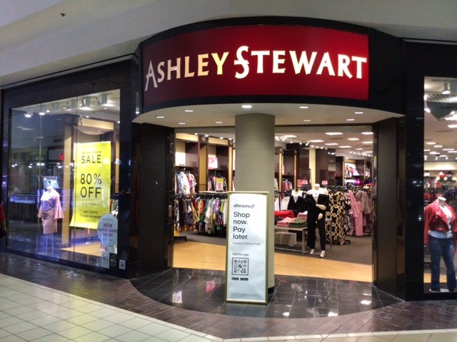 Ashley Stewart Forest Village Park Mall storefront